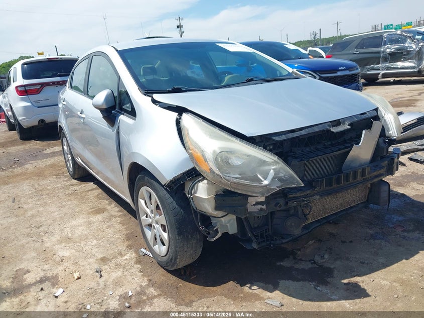 2017 Kia Rio VIN KNADM4A39H6062069 IAAI salvage auction — FRONT END, Salvage (Oklahoma), sold $700 on 2026-07-22 (photo 1)