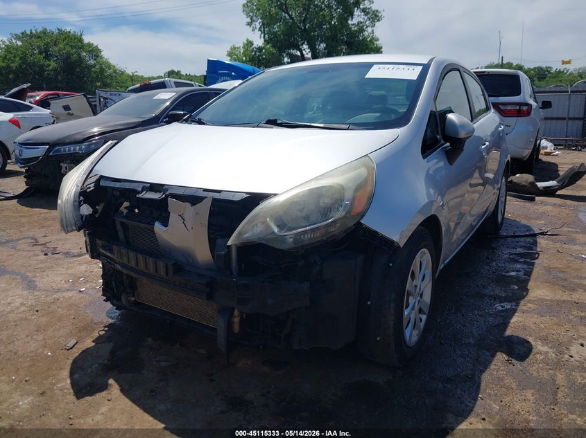 2017 Kia Rio VIN KNADM4A39H6062069 IAAI salvage auction — FRONT END, Salvage (Oklahoma), sold $700 on 2026-07-22 (photo 2)
