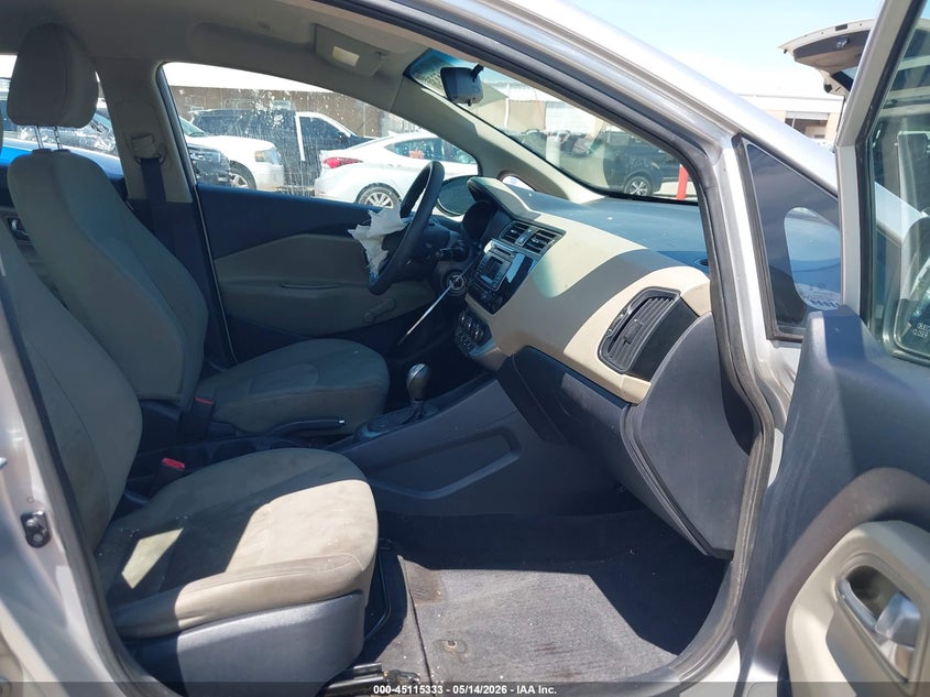 2017 Kia Rio VIN KNADM4A39H6062069 IAAI salvage auction — FRONT END, Salvage (Oklahoma), sold $700 on 2026-07-22 (photo 5)