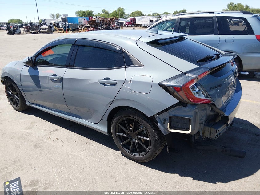 2021 Honda Civic VIN SHHFK7H62MU201118 IAAI salvage auction — FRONT END, Salvage (Utah), sold $2,100 on 2026-07-23 (photo 3)
