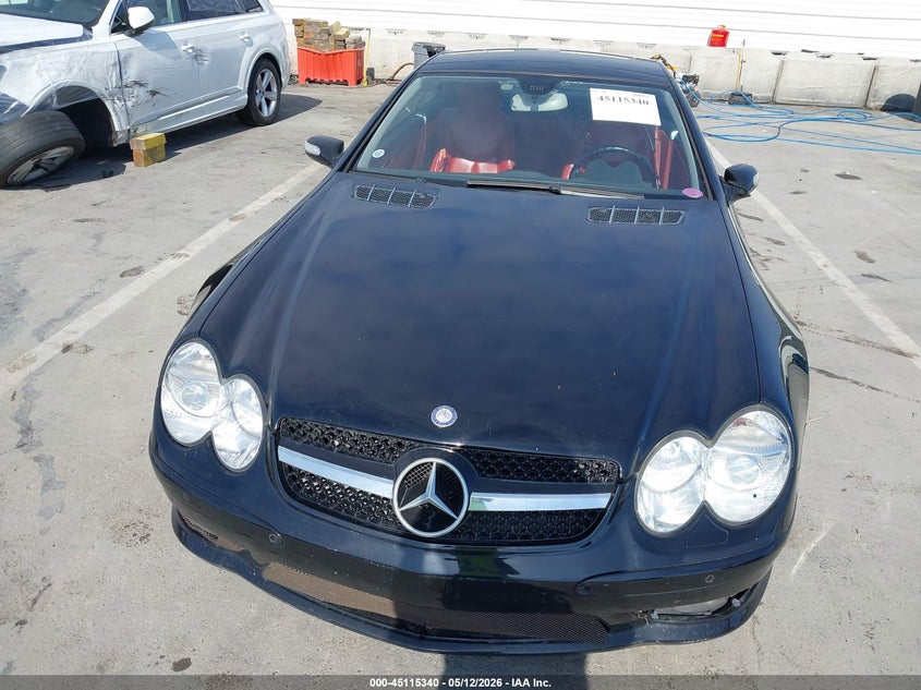 2006 Mercedes-benz Sl-class VIN WDBSK75F36F115625 IAAI salvage auction — NORMAL WEAR, Clear - Dealer Only (California), sold $1,450 on 2026-08-19 (photo 6)