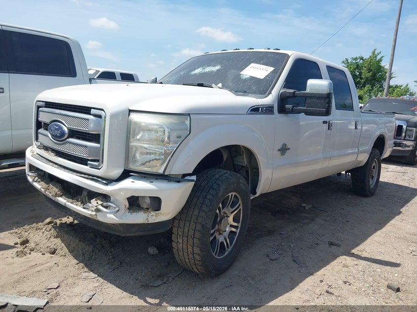 2016 Ford F250 VIN 1FT7W2BT0GEA25381 IAAI salvage auction — INTERIOR BURN, Salvage (Texas), sold $10,200 on 2026-07-29 (photo 2)