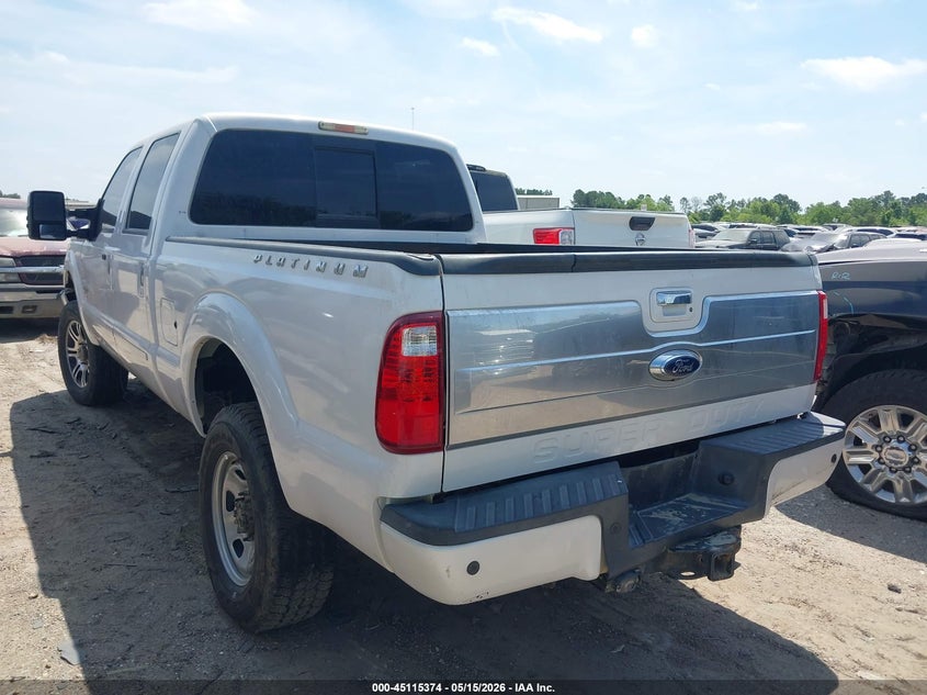 2016 Ford F250 VIN 1FT7W2BT0GEA25381 IAAI salvage auction — INTERIOR BURN, Salvage (Texas), sold $10,200 on 2026-07-29 (photo 3)