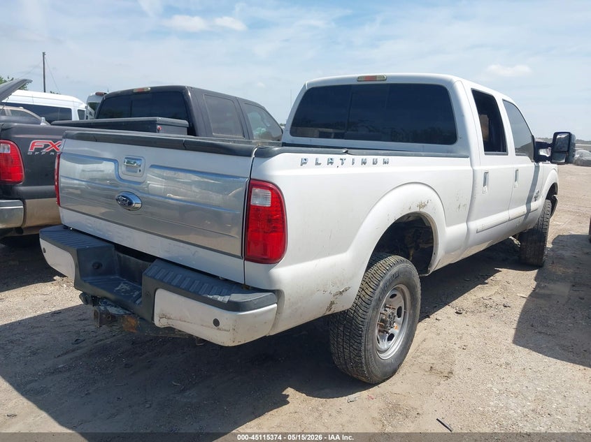 2016 Ford F250 VIN 1FT7W2BT0GEA25381 IAAI salvage auction — INTERIOR BURN, Salvage (Texas), sold $10,200 on 2026-07-29 (photo 4)