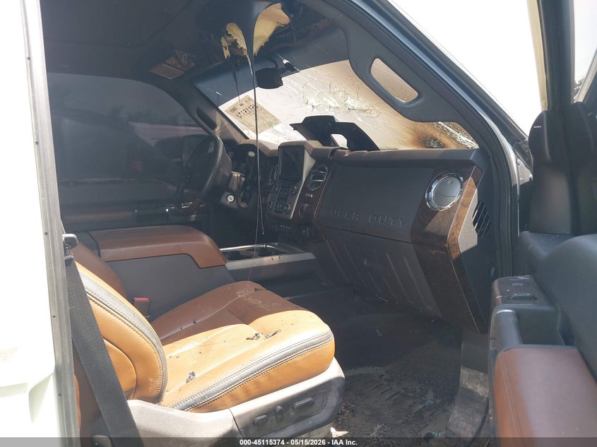 2016 Ford F250 VIN 1FT7W2BT0GEA25381 IAAI salvage auction — INTERIOR BURN, Salvage (Texas), sold $10,200 on 2026-07-29 (photo 5)