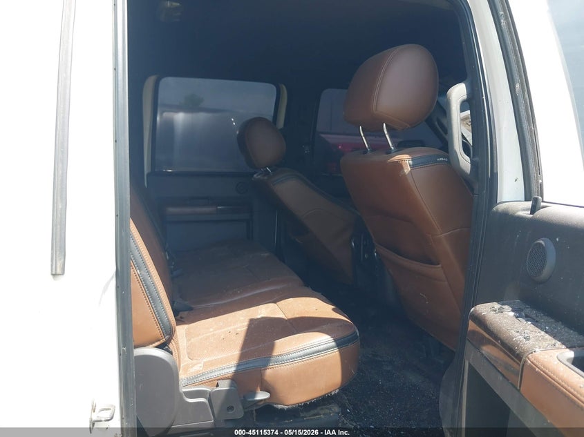2016 Ford F250 VIN 1FT7W2BT0GEA25381 IAAI salvage auction — INTERIOR BURN, Salvage (Texas), sold $10,200 on 2026-07-29 (photo 8)