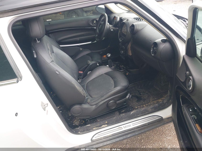 2013 Mini Paceman VIN WMWSS1C59DWN46487 IAAI salvage auction — FRONT END, Salvage (Indiana), sold $475 on 2026-07-15 (photo 5)