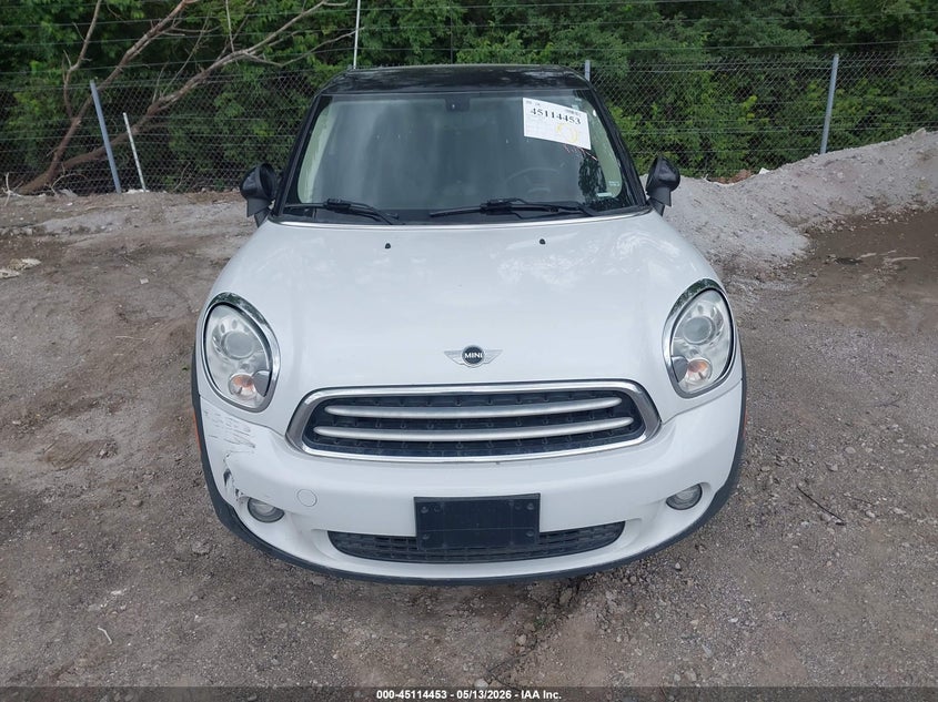 2013 Mini Paceman VIN WMWSS1C59DWN46487 IAAI salvage auction — FRONT END, Salvage (Indiana), sold $475 on 2026-07-15 (photo 6)