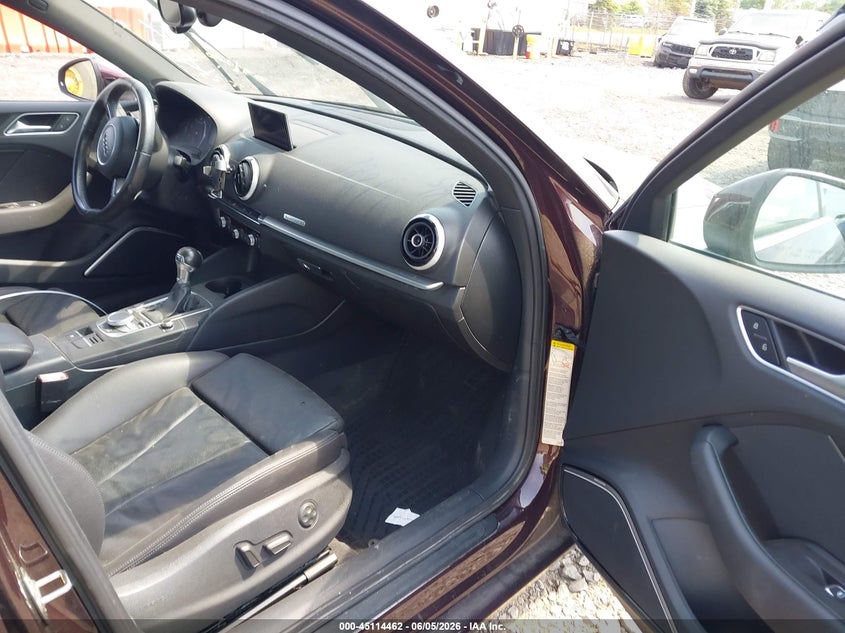 2015 Audi A3 VIN WAUEFGFF7F1047888 IAAI salvage auction — LEFT SIDE, Salvage Title, sold $1,400 on 2026-07-08 (photo 5)