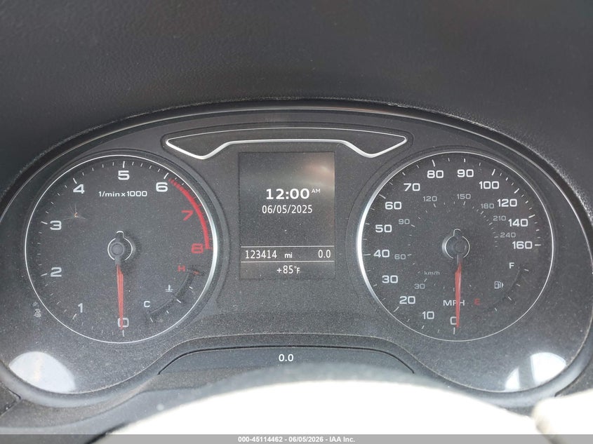 2015 Audi A3 VIN WAUEFGFF7F1047888 IAAI salvage auction — LEFT SIDE, Salvage Title, sold $1,400 on 2026-07-08 (photo 7)