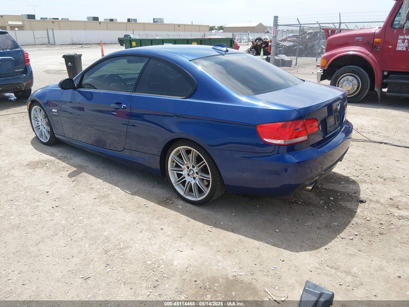 2009 BMW 3 series VIN WBAWC735X9E270190 IAAI salvage auction — HAIL, Salvage (Kansas), sold $3,550 on 2026-07-24 (photo 3)