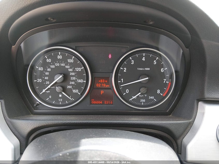 2009 BMW 3 series VIN WBAWC735X9E270190 IAAI salvage auction — HAIL, Salvage (Kansas), sold $3,550 on 2026-07-24 (photo 7)