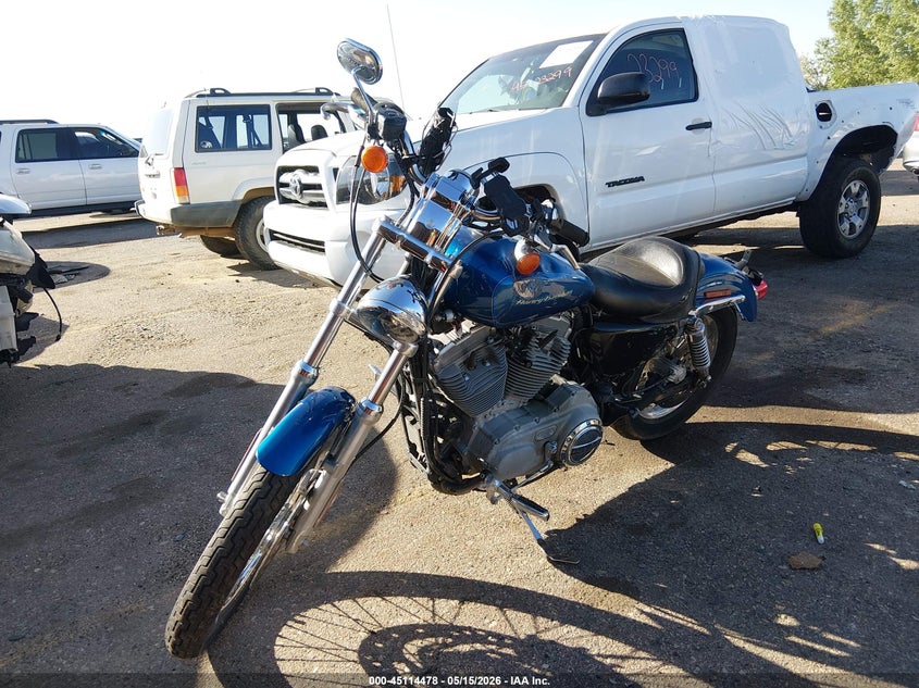 2006 Harley-davidson Iron VIN 1HD4CJM196K414780 IAAI salvage auction — LEFT SIDE, Salvage (Colorado), sold $950 on 2026-09-13 (photo 2)