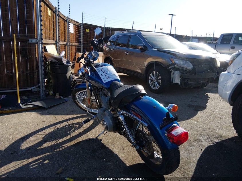 2006 Harley-davidson Iron VIN 1HD4CJM196K414780 IAAI salvage auction — LEFT SIDE, Salvage (Colorado), sold $950 on 2026-09-13 (photo 3)