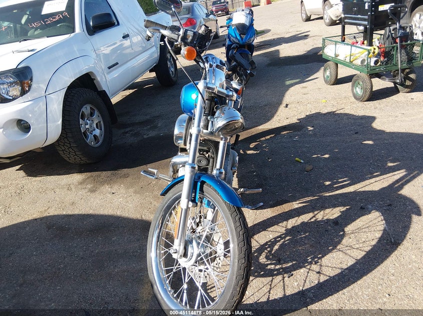 2006 Harley-davidson Iron VIN 1HD4CJM196K414780 IAAI salvage auction — LEFT SIDE, Salvage (Colorado), sold $950 on 2026-09-13 (photo 5)