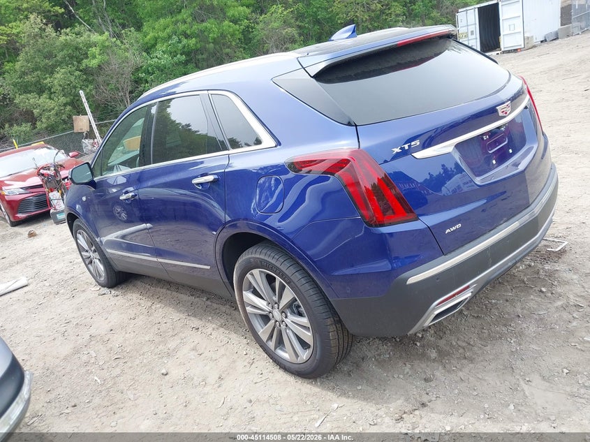 2025 Cadillac Xt5 VIN 1GYKNDR47SZ158545 IAAI salvage auction — FRONT END, Salvage (Massachusetts), sold $14,200 on 2026-07-18 (photo 3)