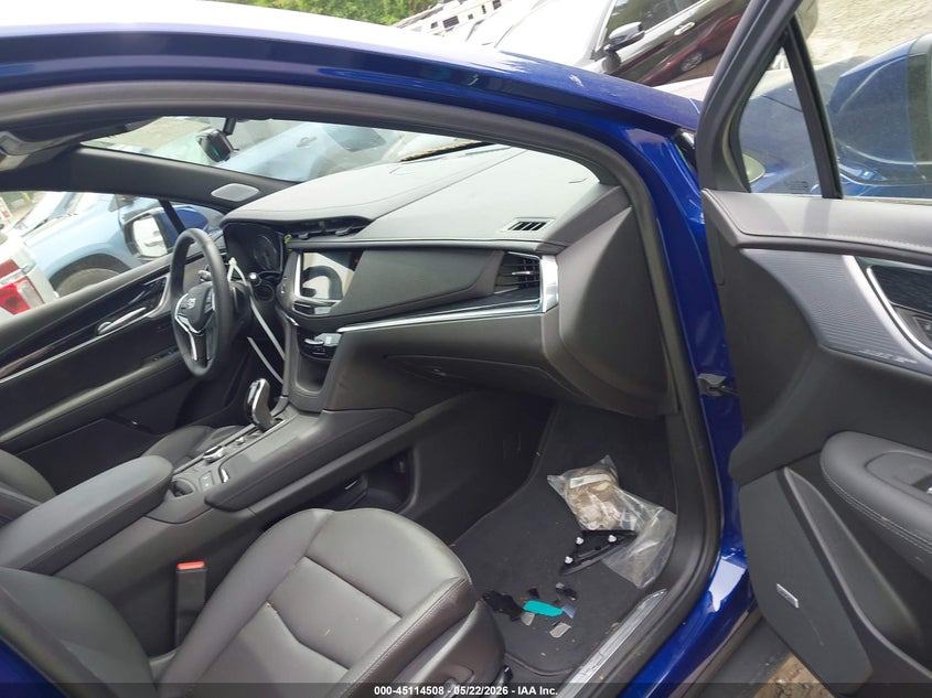 2025 Cadillac Xt5 VIN 1GYKNDR47SZ158545 IAAI salvage auction — FRONT END, Salvage (Massachusetts), sold $14,200 on 2026-07-18 (photo 5)
