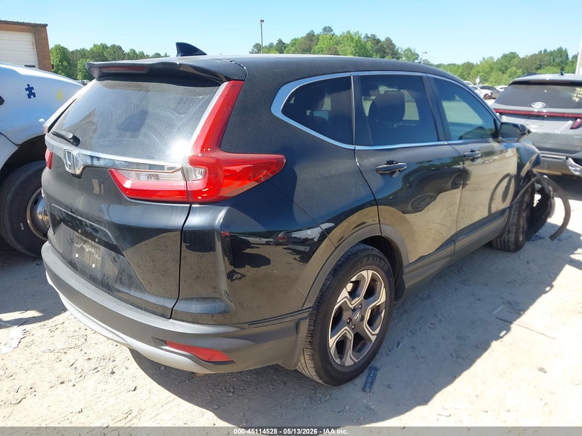 2017 Honda Cr-v VIN 7FARW1H5XHE001752 IAAI salvage auction — FRONT END, Salvage (North Carolina), sold $5,750 on 2026-07-13 (photo 4)