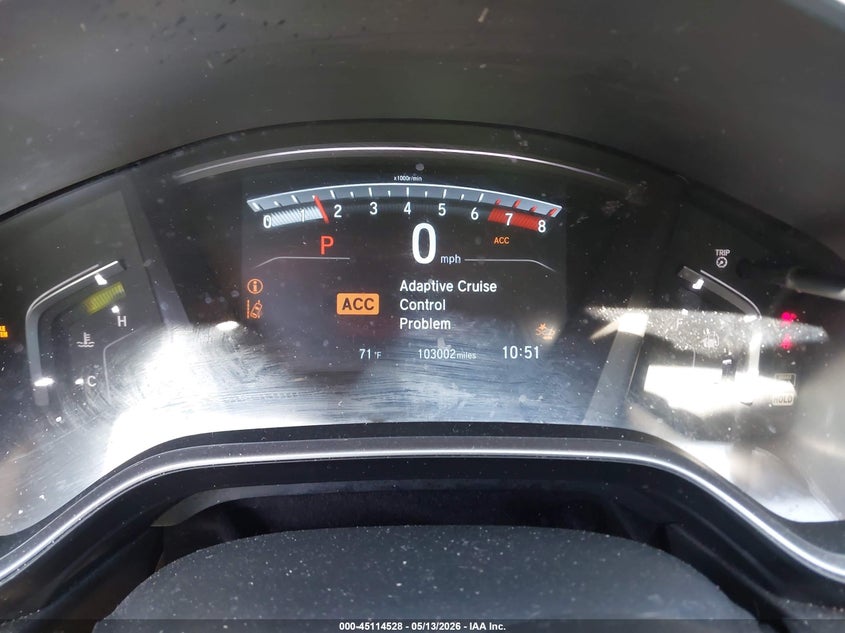 2017 Honda Cr-v VIN 7FARW1H5XHE001752 IAAI salvage auction — FRONT END, Salvage (North Carolina), sold $5,750 on 2026-07-13 (photo 7)