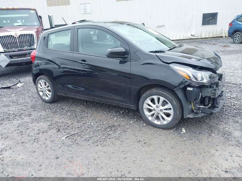 2022 Chevrolet Spark VIN KL8CD6SA5NC038929 IAAI salvage auction — FRONT END, Mv-907A (New York), sold $2,775 on 2026-07-07 (photo 1)