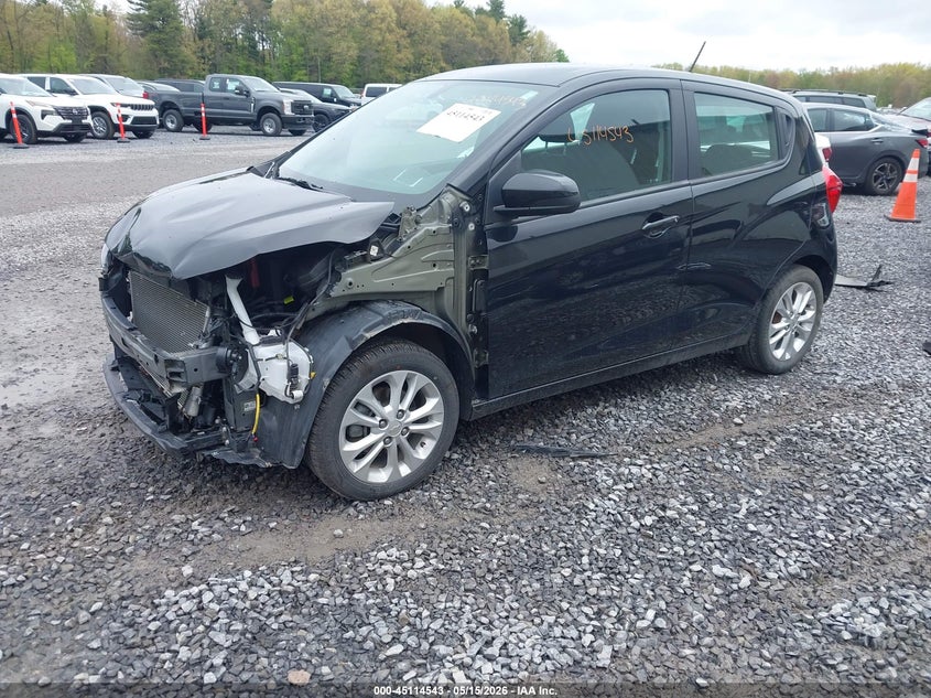2022 Chevrolet Spark VIN KL8CD6SA5NC038929 IAAI salvage auction — FRONT END, Mv-907A (New York), sold $2,775 on 2026-07-07 (photo 2)