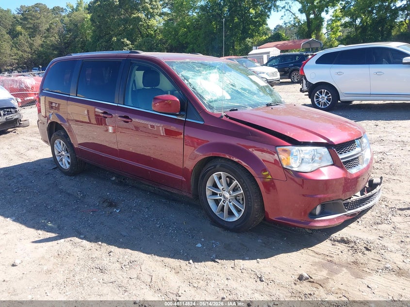 2019 Dodge Caravan VIN 2C4RDGCG4KR712145 IAAI salvage auction — SIDE, Salvage Title, sold $500 on 2026-08-28 (photo 1)