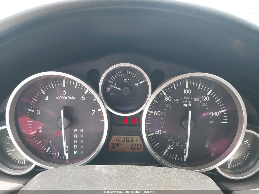 2008 Mazda Mx-5 VIN JM1NC26F180154524 IAAI salvage auction — LEFT & RIGHT, Salvage (Texas), sold $1,950 on 2026-07-14 (photo 7)