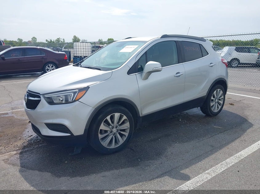 2018 Buick Encore VIN KL4CJASB7JB543859 IAAI salvage auction — RIGHT FRONT, Clear (Indiana), sold $1,350 on 2026-07-24 (photo 2)