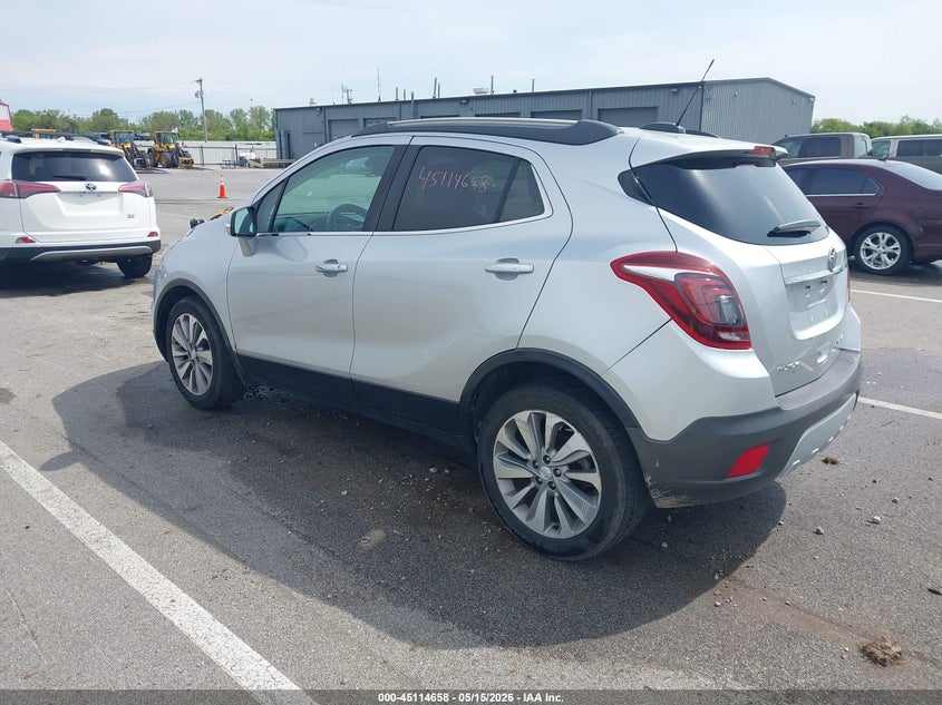 2018 Buick Encore VIN KL4CJASB7JB543859 IAAI salvage auction — RIGHT FRONT, Clear (Indiana), sold $1,350 on 2026-07-24 (photo 3)