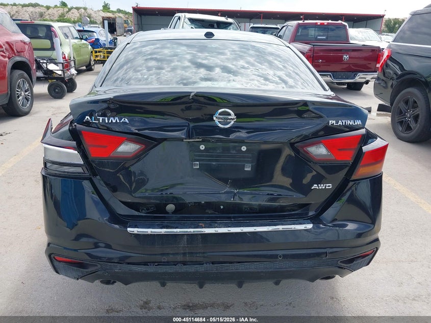 2022 Nissan Altima VIN 1N4BL4FW0NN392724 IAAI salvage auction — REAR END, Original (Texas), sold $5,100 on 2026-07-29 (photo 6)