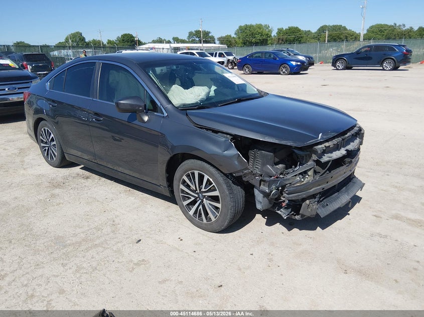 2019 Subaru LEGACY VIN 4S3BNAF62K3034583 IAAI salvage auction — FRONT END, Salvage (Kansas), sold $1,350 on 2026-07-17 (photo 1)