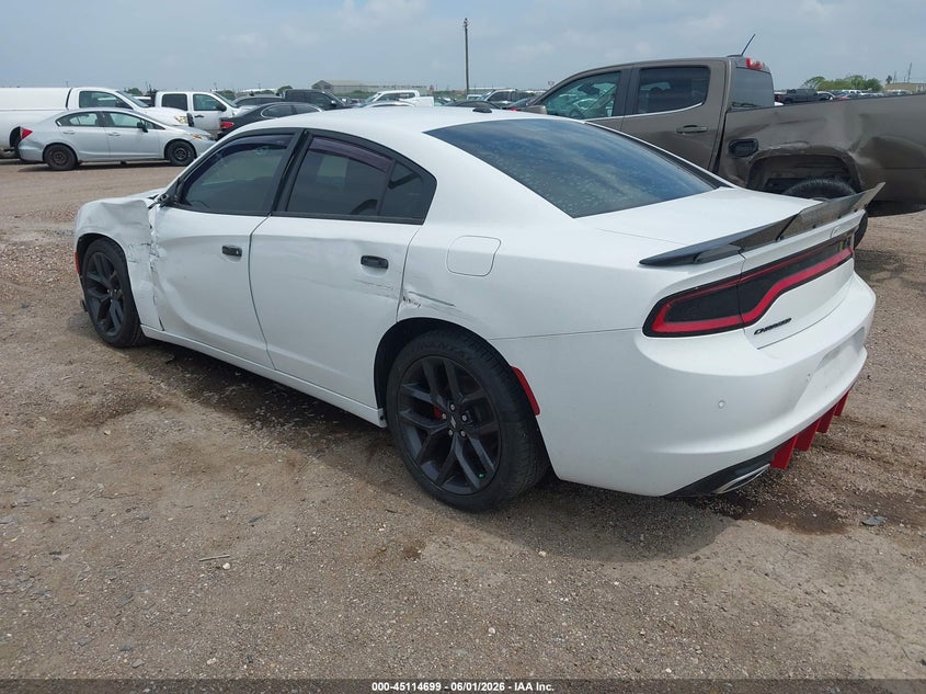 2020 Dodge Charger VIN 2C3CDXBG3LH102210 IAAI salvage auction — LEFT SIDE, Salvage Title, sold $7,600 on 2026-07-22 (photo 3)