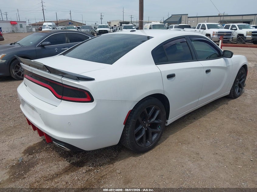 2020 Dodge Charger VIN 2C3CDXBG3LH102210 IAAI salvage auction — LEFT SIDE, Salvage Title, sold $7,600 on 2026-07-22 (photo 4)