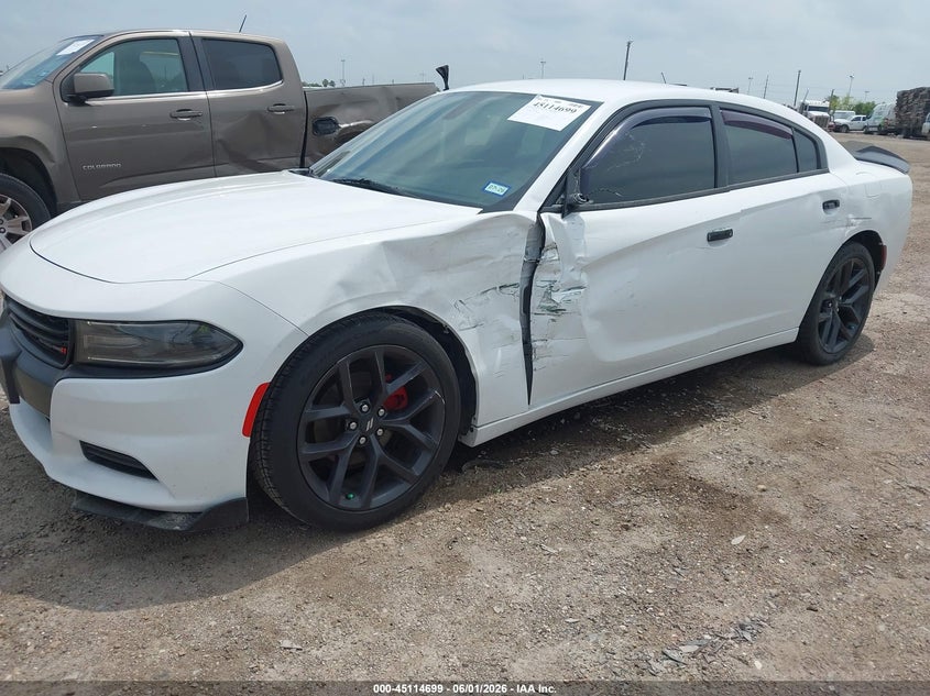 2020 Dodge Charger VIN 2C3CDXBG3LH102210 IAAI salvage auction — LEFT SIDE, Salvage Title, sold $7,600 on 2026-07-22 (photo 6)