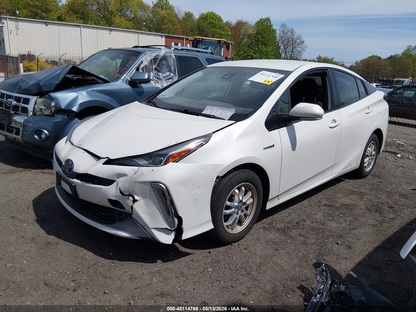 2019 Toyota Prius VIN JTDL9RFU6K3006694 IAAI salvage auction — FRONT END, Salvage Title, sold $5,800 on 2026-07-28 (photo 2)
