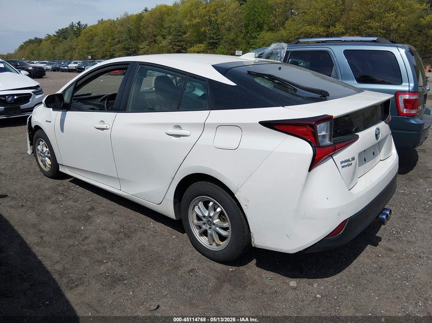 2019 Toyota Prius VIN JTDL9RFU6K3006694 IAAI salvage auction — FRONT END, Salvage Title, sold $5,800 on 2026-07-28 (photo 3)