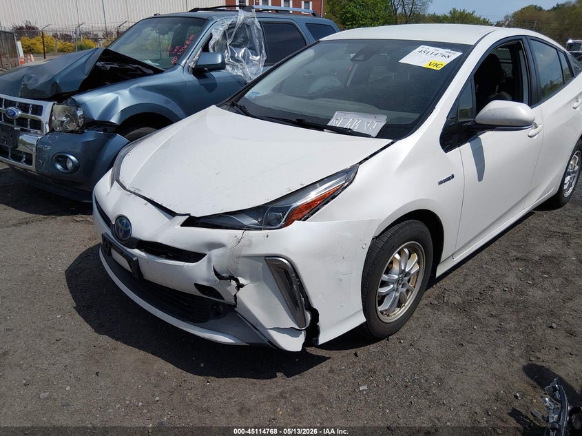 2019 Toyota Prius VIN JTDL9RFU6K3006694 IAAI salvage auction — FRONT END, Salvage Title, sold $5,800 on 2026-07-28 (photo 5)