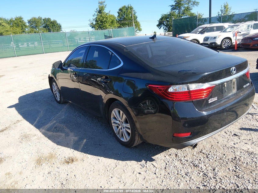 2014 Lexus ES VIN JTHBK1GGXE2099190 IAAI salvage auction — NORMAL WEAR, Salvage (Texas), sold $2,775 on 2026-07-13 (photo 3)