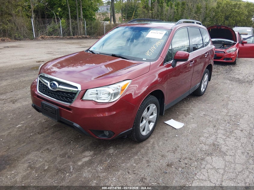2016 Subaru Forester VIN JF2SJARC2GH535157 IAAI salvage auction — RIGHT SIDE, Salvage (Rhode Island), sold $975 on 2026-07-28 (photo 2)