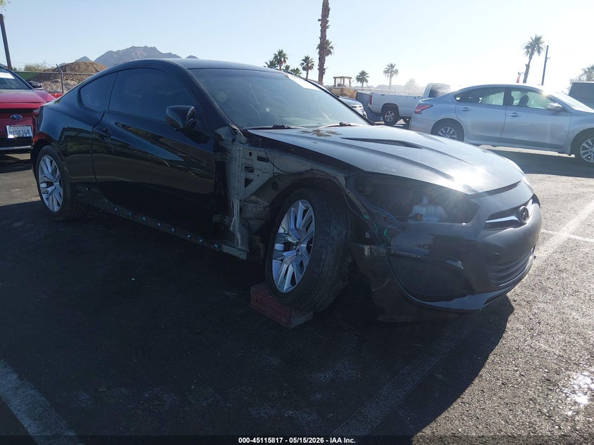 2013 Hyundai Genesis VIN KMHHT6KD9DU109127 IAAI salvage auction — FRONT END, Salvage (Nevada), sold $1,750 on 2026-07-31 (photo 1)