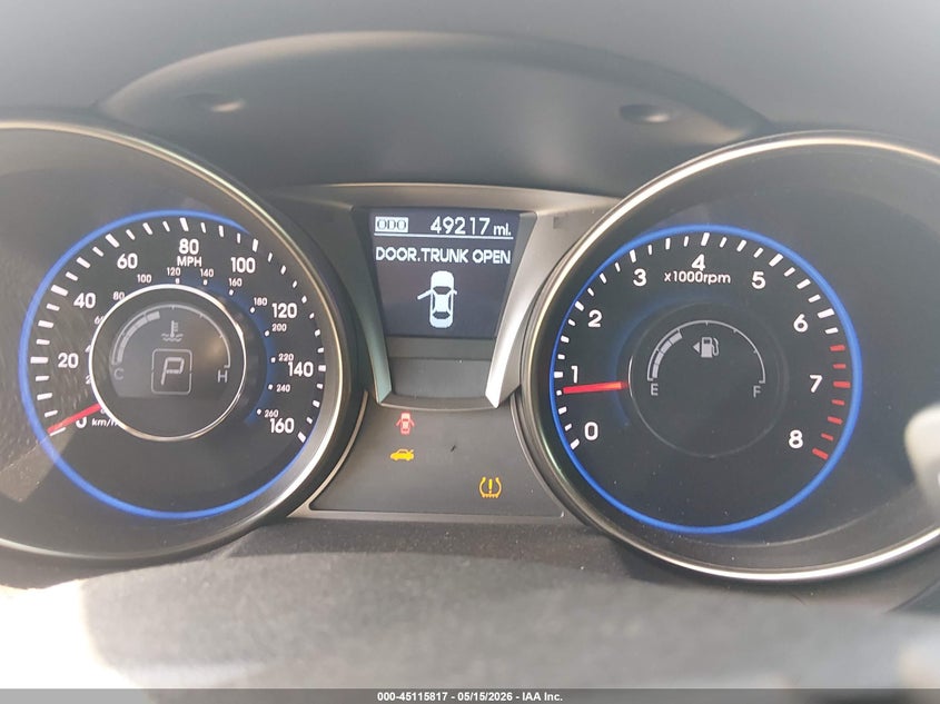 2013 Hyundai Genesis VIN KMHHT6KD9DU109127 IAAI salvage auction — FRONT END, Salvage (Nevada), sold $1,750 on 2026-07-31 (photo 7)