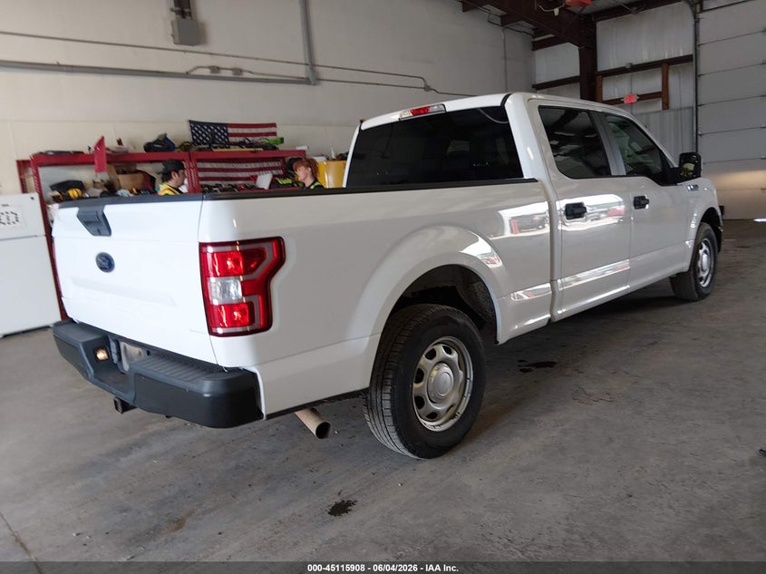 2018 Ford F-150 VIN 1FTEW1C56JKF08464 IAAI salvage auction — NORMAL WEAR, SF97 (Oklahoma), sold $25 on 2026-07-09 (photo 4)