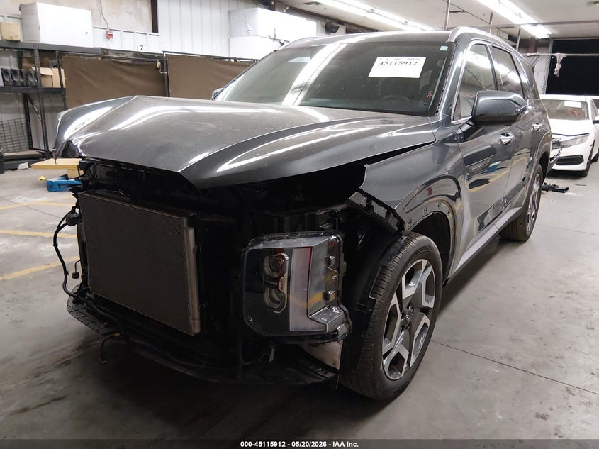 2025 Hyundai Palisade VIN KM8R44GE9SU916588 IAAI salvage auction — FRONT END, Salvage (Arizona), sold $15,075 on 2026-07-28 (photo 2)