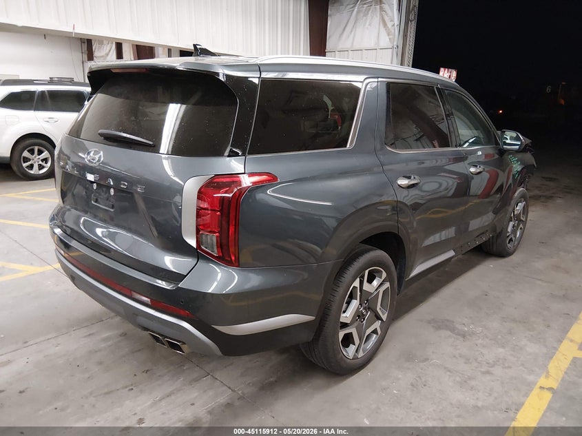 2025 Hyundai Palisade VIN KM8R44GE9SU916588 IAAI salvage auction — FRONT END, Salvage (Arizona), sold $15,075 on 2026-07-28 (photo 4)
