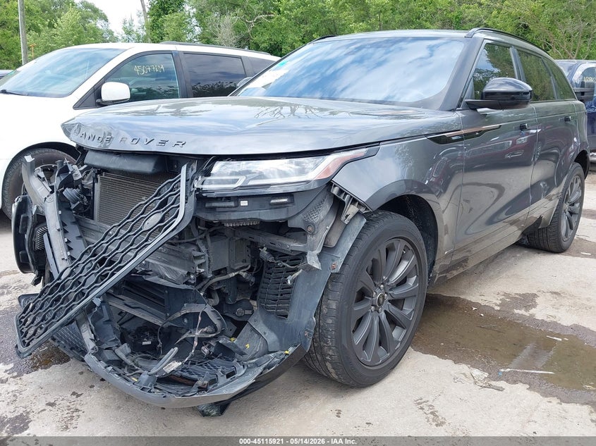2018 Land rover Range rover velar VIN SALYL2RX9JA721962 IAAI salvage auction — FRONT END, Salvage (Kansas), sold $2,250 on 2026-07-29 (photo 2)