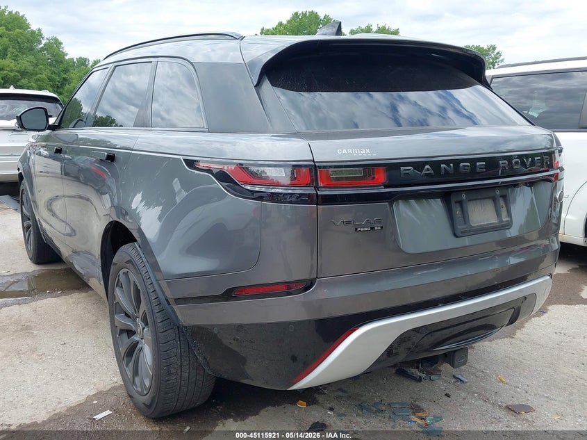 2018 Land rover Range rover velar VIN SALYL2RX9JA721962 IAAI salvage auction — FRONT END, Salvage (Kansas), sold $2,250 on 2026-07-29 (photo 3)