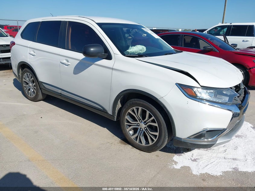 2016 Mitsubishi Outlander VIN JA4AD2A30GZ032055 IAAI salvage auction — FRONT END, Salvage (Texas), sold $1,150 on 2026-07-24 (photo 1)
