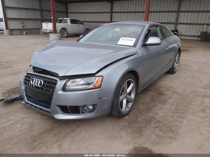 2009 Audi A5 VIN WAUDK78T39A013526 IAAI salvage auction — RIGHT FRONT, Salvage (Nebraska), sold $575 on 2026-07-16 (photo 2)