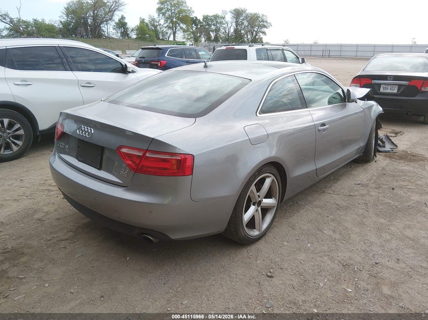 2009 Audi A5 VIN WAUDK78T39A013526 IAAI salvage auction — RIGHT FRONT, Salvage (Nebraska), sold $575 on 2026-07-16 (photo 4)