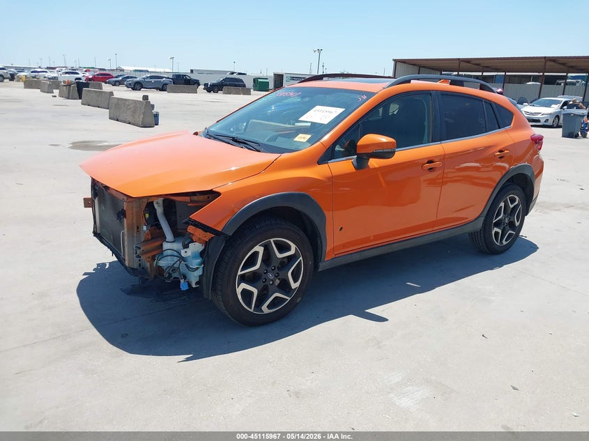 2019 Subaru Xv VIN JF2GTANC3KH243323 IAAI salvage auction — FRONT END, Original (Texas), sold $2,850 on 2026-07-16 (photo 2)